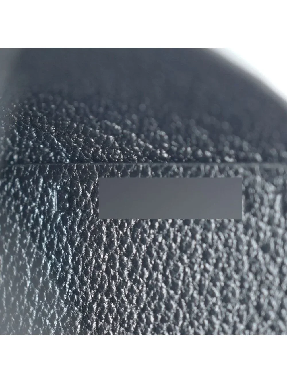 Hermes Calvi Duo Leather Black Silver Coin Case Box